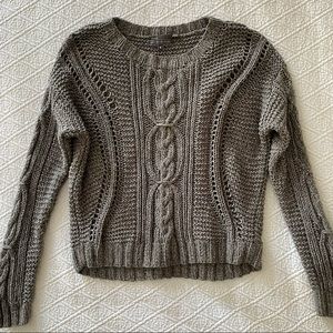 Vince. Cable-knit Crew Sweater